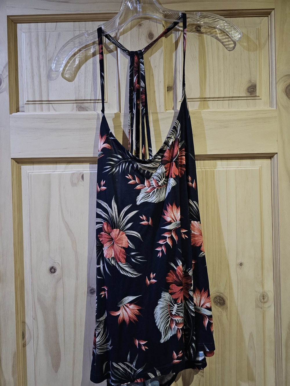 Womens Floral Tank Top